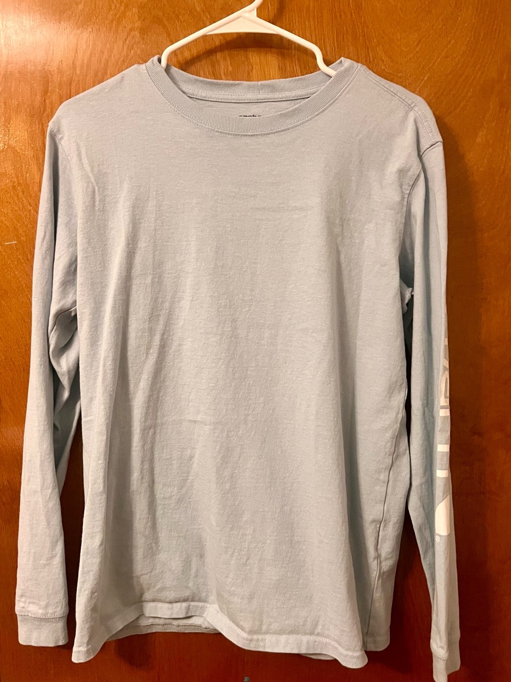 Carhartt Women's Long-Sleeve Crew Tee in Light Blue